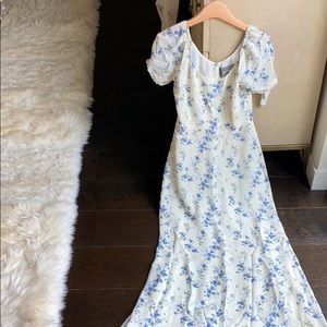 Reformation midi floral Meredith dress